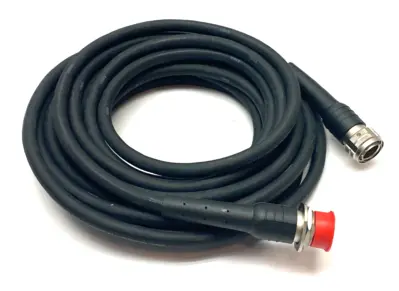 USED STANLEY REV. C HEAVY DUTY JAMNUT EXTENSION CABLE 10M LENGTH