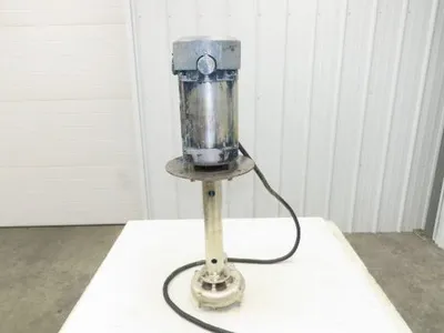 Graymills Superflo Agitator 1.5" Vertical Immersion Ink Tank Pump 2Hp 460V 3PH