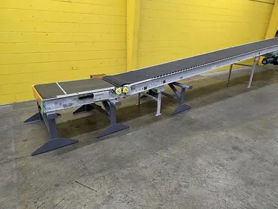 Used 2023 INTELLIGRATED ROLLER BED INCLINE / DECLINE BELT CONVEYOR Belt Conveyors Wisconsin US | Packer City Sales #1297788