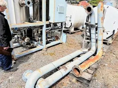 Scrubber, Solvent Recovery, 600 CFM, S/st, Chiller, Carbon, #C737471