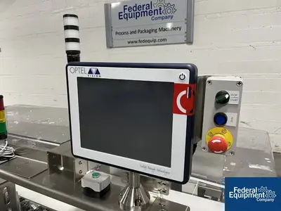 Used Optel Optel OP300 Case Label Inspection System with mk North America GUF-P 2000-AC Conveyor Inspection Machines Ohio US | Federal Equipment Company #1566149