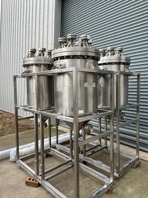 240L S/S JKTD Vertical Pressure vessels