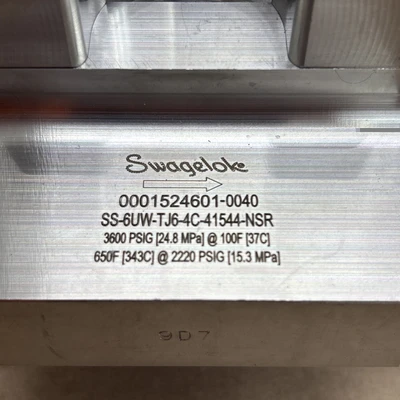 New | in-Stock Swagelok SS-6UW-TJ6-4C-41544-NSR Valves/Fittings Indiana US | J&J Industrial Supply #1269341