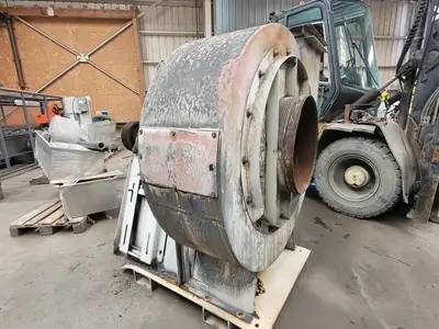 Fan Blower Housing w/ fan blades 25 hp est.