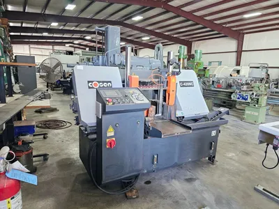 Used 2016 COSEN C-420NC Horizontal Dual Column Band Saws Texas US | N & R Machine Sales #946414