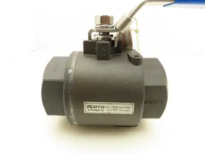 MTG M2006WBF-CS Fire Safe Ball Valve 2" NPT 1500 WOG WCB Steel