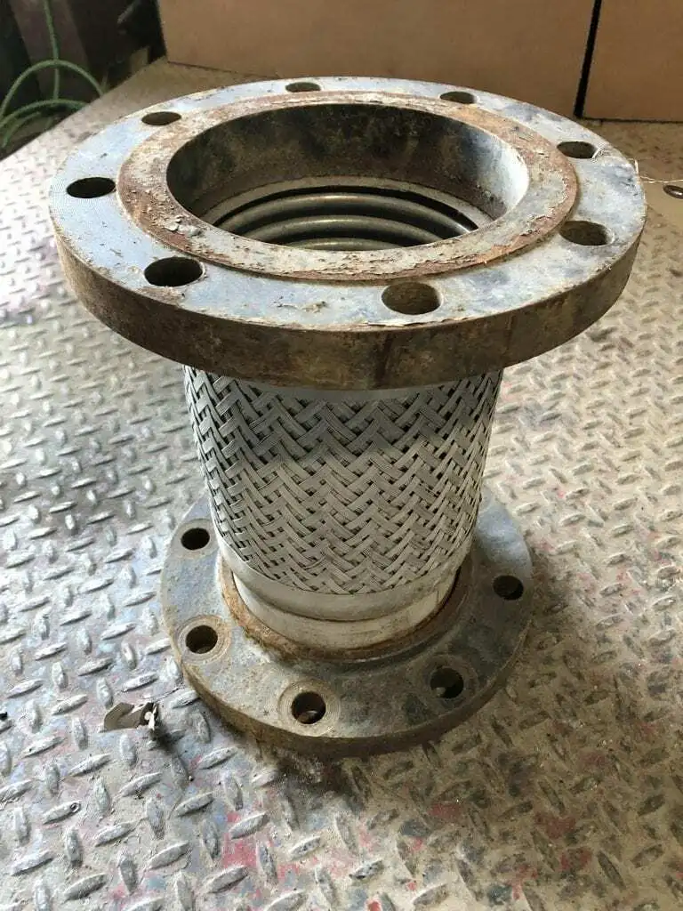 6″ X 13″ Flanged Braided Stainless Steel Flexible Hose / Expansion Joint