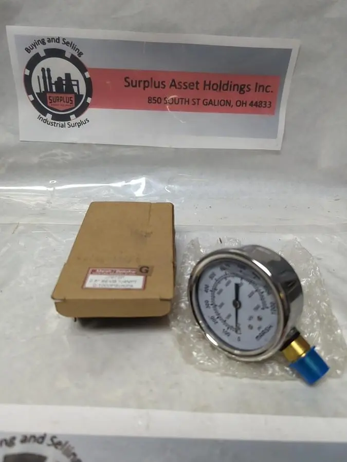 New | in-Stock MARSH J7672P Universal Pressure Meters Ohio US | Surplus Asset Holdings #1239580
