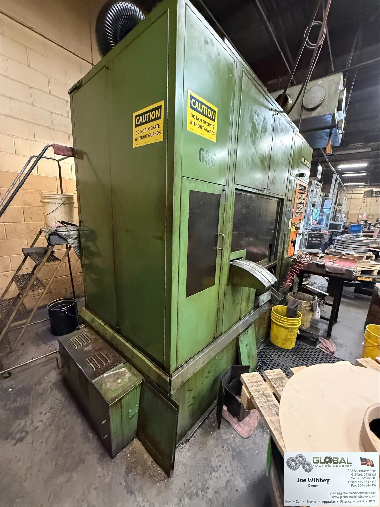 Platarg Model 612-F 4.5" Stroke ICOP Transfer Press W/Auxiliary 13th Station