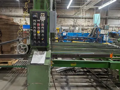 66" x 113" Ward-Genco 2 color Rotary Die Cutter