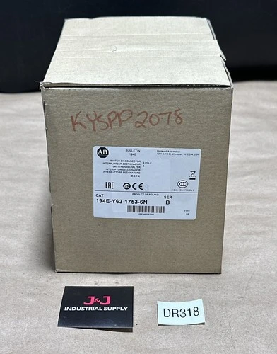 NEW Allen-Bradley 194E-Y63-1753-6N