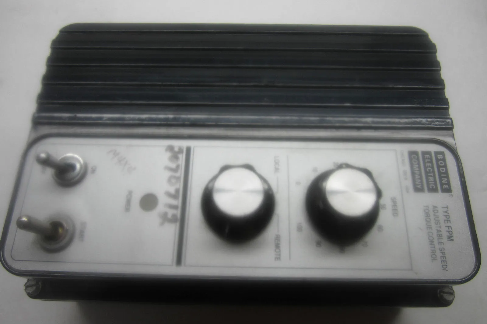 USED BODINE ELECTRIC 836 MOTOR CONTROL TYPE FPM