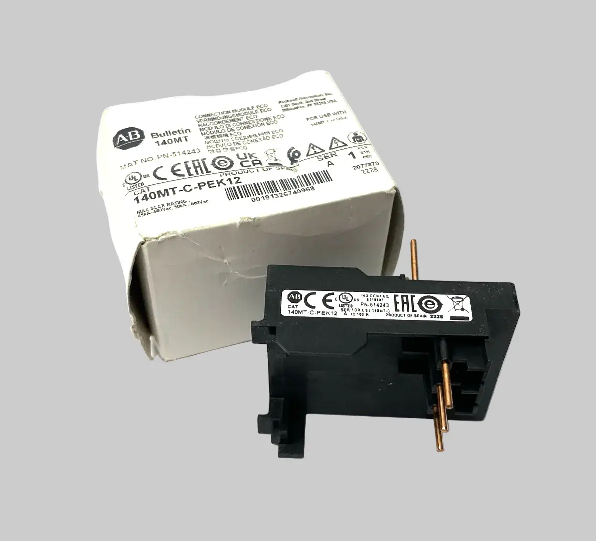USED ALLEN-BRADLEY SER. A CONNECTION MODULE 12A