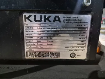 New | in-Stock 2015 KUKA KR16 L6-2 + KR C4 NA Robots Michigan US | iGAM Industrial Marketplace #181383