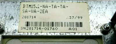USED BOSCH BTM15.2-NA-TA-TA-SA-VA-2EA