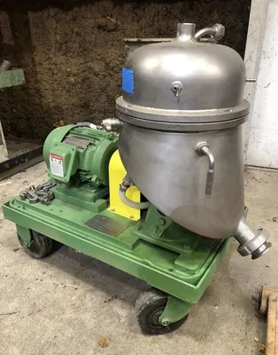Westfalia SA 1-02-175 pilot plant separator, 316SS.