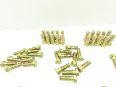 M14x2.0x50mm Hex Head Cap Screw Bolt Grade 8.8 Metric M14 2.0T 50mm Lot of 100