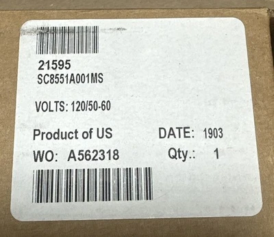 NEW ASCO SC8551A001MS