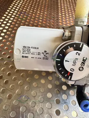 Used SMC VBA10A-F02GLN BOOSTER REGULATOR  0.1-1.0 MPA Regulators California US | Equipment Lab #1328280