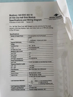 NEW Schneider 140DDO35310