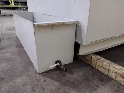 30 GPM ZYKLOMAT MODEL #AKBF-R CONTINUOUS FILTER COOLANT SYSTEM, WITH DRAG-OUT & TURBO-HKS CENTRIFUGE SEPERATOR: YOBRO #24734