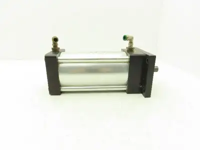 Shrader Bellows Pneumatic Air Cylinder 4" Bore 6" Stroke 250psi