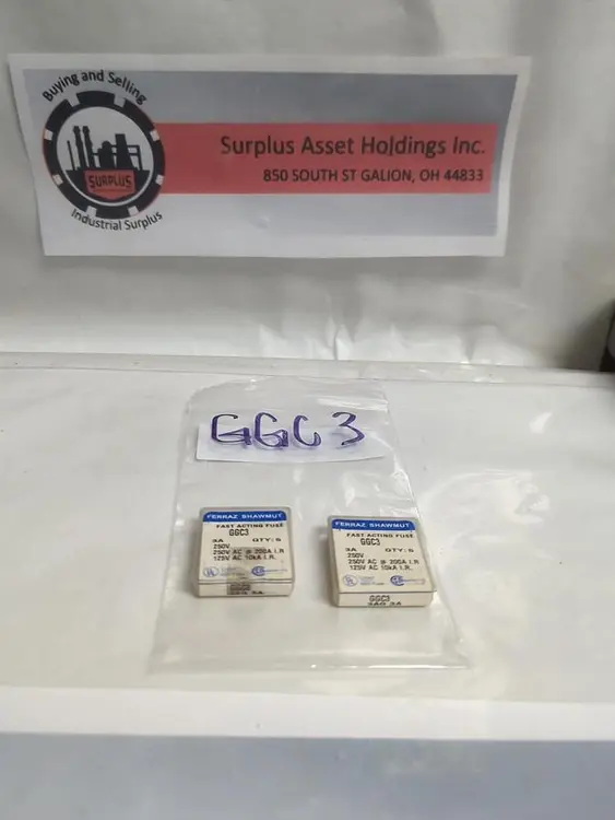New | in-Stock FERRAZ SHAWMUT GGC-3 Miscellaneous Equipment (Electrical & Power) | Surplus Asset Holdings #1191668