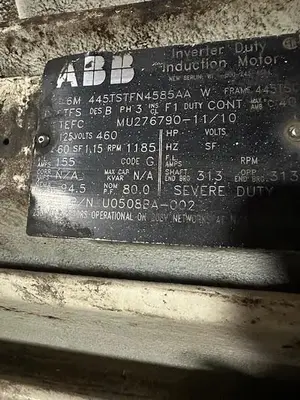 USED ABB SQUIRREL CAGE