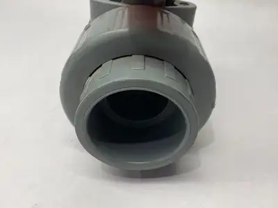 USED CHANG HONG 2-1/2" DN50 DOUBLE UNION BALL VALVE SOCKET X SOCKET