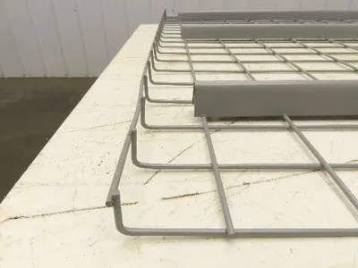 New Pallet Rack Wire Deck 48x52" Waterfall 3 Step Channel Racking 2500lb Mesh