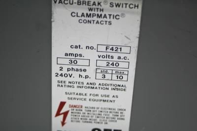 New | in-Stock Gould ITE F421 Switchgears California US | Davliegogo LLC #1705610