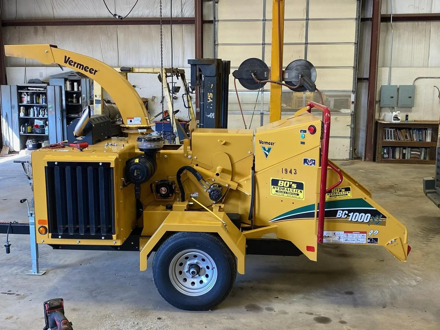 USED 2018 Vermeer BC1000XL