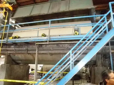 Filter, Rotary, Vac, 10' x 20', S/st, Precoat, Ametek, #S741653