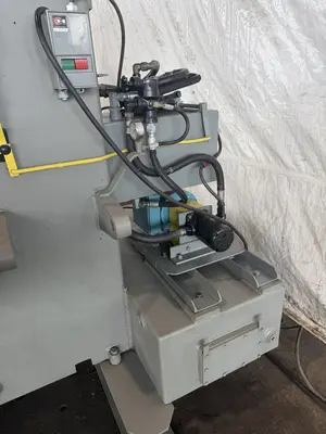 100 TON EITEL C-FRAME HYDRAULIC STRAIGHTENING PRESS. STOCK # 0436326