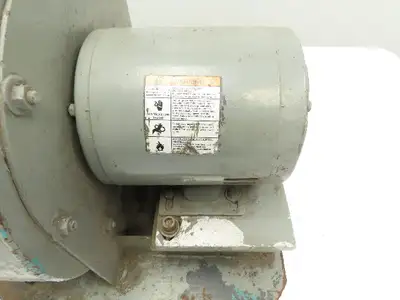 Dayton Electric Blower Fan 1 HP 3450 RPM 1 HP  4" Inlet 6.5" Outlet 10 Impeller