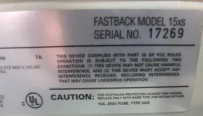 USED POWIS PARKER FASTBACK 15XS