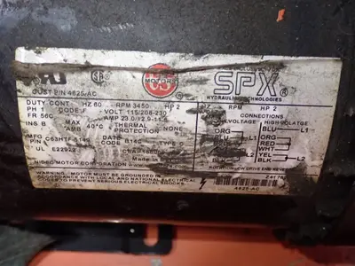 USED STONE HYDRAULICS AB1639
