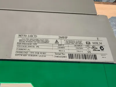 Used EMERSON M550-141CD Motor Controllers South Carolina US | ESS Industrial Equipment Sales #1251380
