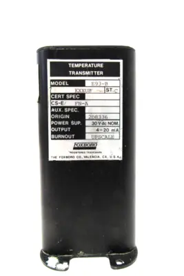 USED FOXBORO E93-B TEMPERATURE TRANSMITTER E93B
