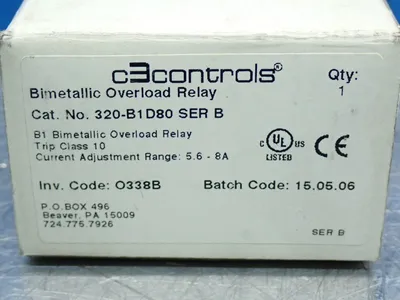 NEW C3CONTROLS 320B1D80