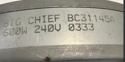 Used BIG CHIEF BC31145A Heater Bands Michigan US | Ideal Machinery #704915