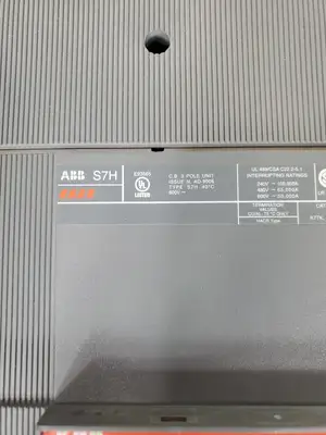 Used ABB SACE S7H (K7TK,K7TK-2) Circuit Breaker, 240-600VAC, 50-100KAmps Circuit Breakers South Carolina US | Palmetto Automation #1158292