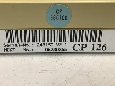 USED DEMAG CP126 01-004-126-D
