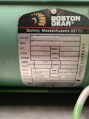 boston gear Does Not Apply Servo Motors | Amiron Machinery (4)