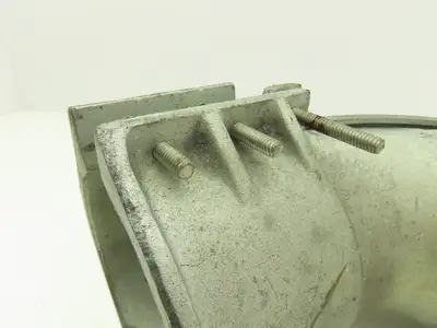 NA Metallic Flex Squeeze Connector 4" 90° Elbow Zinc Die Cast