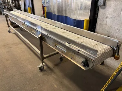 USED CUSTOM STAINLESS CONVEYOR