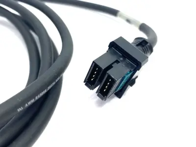 USED KEYENCE POWER CABLE SINGLE ENDED, FOR MU SERIES FIELD ATTACHED CONNECTOR