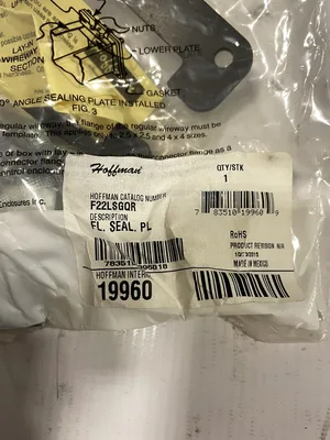 NEW Hoffman F22L06 NEMA 12 Lay-In Straight Wireway 2.5″ x 2.5″ x 6″