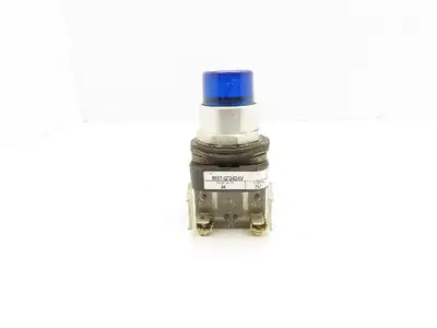 Allen Bradley 800T-QT24BAV Blue Illuminated Pushbutton 30mm