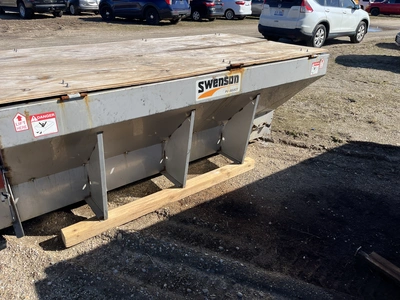 Swenson Stainless Steel Pickup Truck Salter. Motor is good, gearbox is bad. Municipality owned, load...